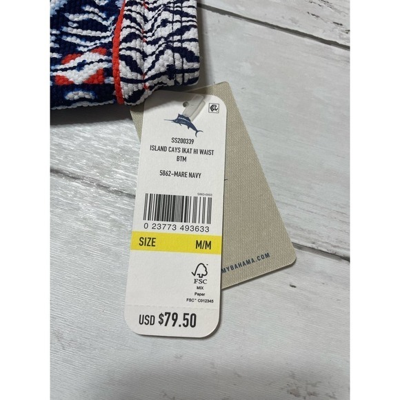 Tommy Bahama high waisted shirred bikini bottom - Picture 6 of 7